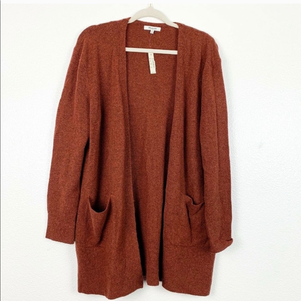 Madewell Rust Cardigan